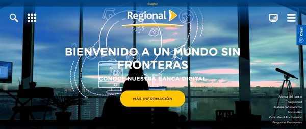 Banco Regional presenta su renovado portal web - Empresariales - ABC Color