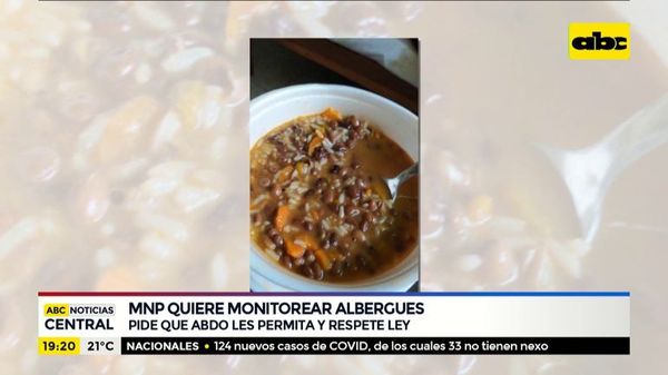 MNP quiere monitorear los albergues - ABC Noticias - ABC Color