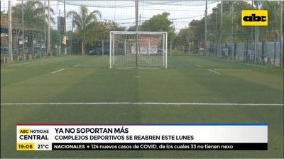 Canchas de césped sintético abrirán en lunes - ABC Noticias - ABC Color