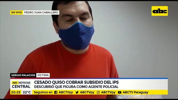Cesado era policía y no lo sabía - ABC Noticias - ABC Color