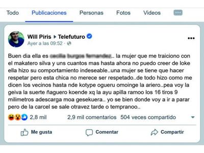 Imputan a joven por amenaza de muerte a su ex pareja
