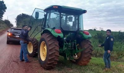 Recuperan tractor tras detención de un mecánico - ABC en el Este - ABC Color