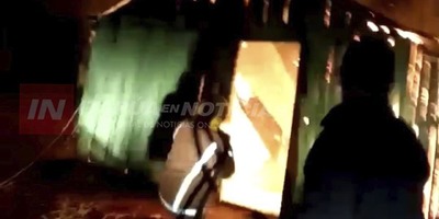 ITAPÚA POTY: INCENDIO TOTAL DE UNA VIVIENDA EN TAKUAPI I