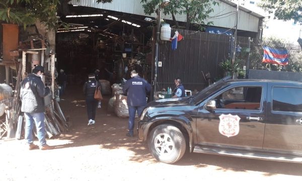 Allanan desarmadero en busca de cables subterráneos robados del centro de CDE – Diario TNPRESS