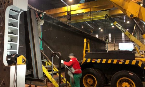 Importantes avances de la estructura, que tendrá unos 760 metros de largo – Diario TNPRESS