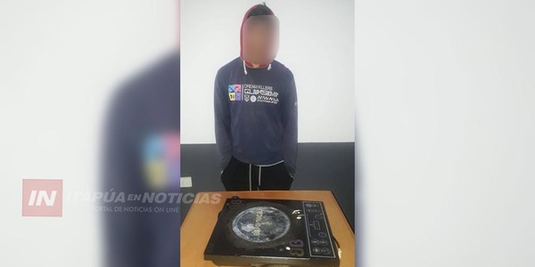 MADRE TUVO QUE DENUNCIAR A SU PROPIO HIJO POR HURTO.