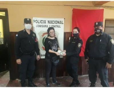 Comandante de la PN Felicitó a Oficial