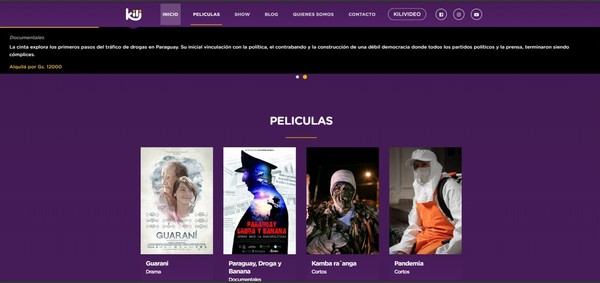 Esta noche es el lanzamiento de Kili Video, la plataforma digital paraguaya