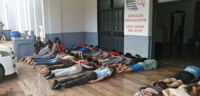 Una treintena de demorados tras tiroteo entre militares y contrabandistas - ABC en el Este - ABC Color