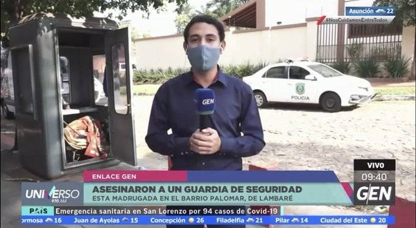HOY / Asesinaron a un guardia de seguridad, identificado como Anibal González