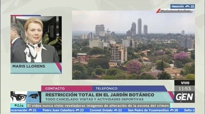 HOY / Maris Llorens, Directora del Jardín Botánico, sobre la restricción total en el Jardín Botánico