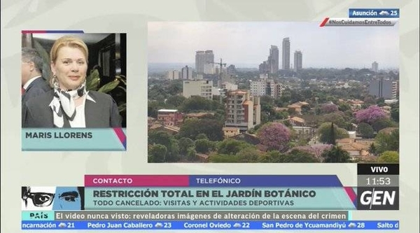 HOY / Maris Llorens, Directora del Jardín Botánico, sobre la restricción total en el Jardín Botánico