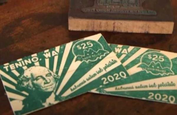 El pueblo fantasma que imprime 'billetes de madera' por el coronavirus - SNT