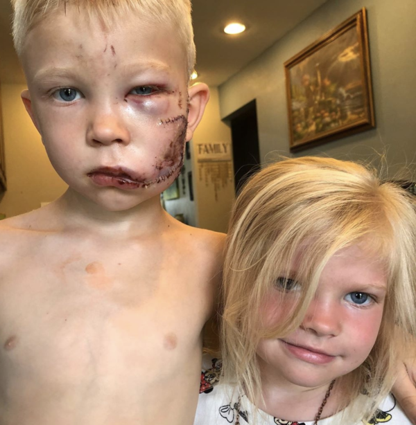 De un héroe a otro héroe: Capitán América le hizo un regalo al niño que salvó a su hermana
