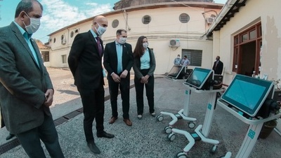 Salud Pública compró ventiladores pulmonares para casos críticos de Covid-19