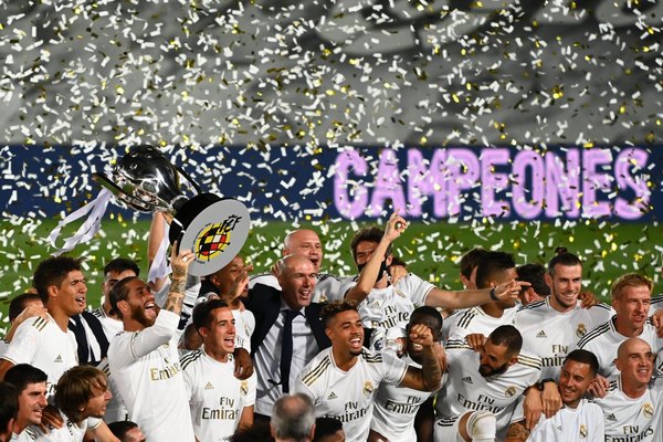 La liga española se tiñe de blanco: ¡Real Madrid campeón!