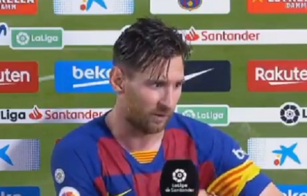 Messi "destroza" a su equipo tras perder el campeonato