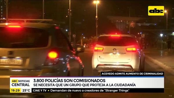 Policías comisionados volverían a la calles - ABC Noticias - ABC Color