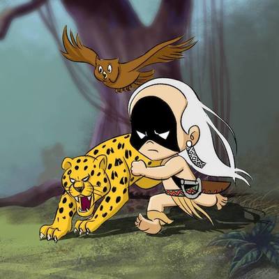 Cómic infantil para aprender sobre la cultura guaraní