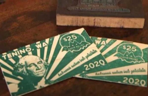 El pueblo fantasma que imprime 'billetes de madera' por el coronavirus - C9N