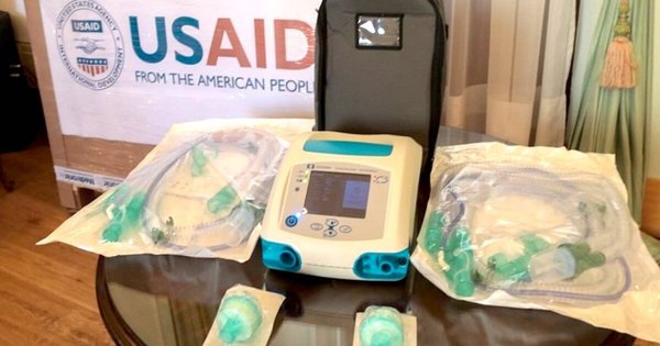 Salud asegura que ventiladores donados “son equipos buenos”