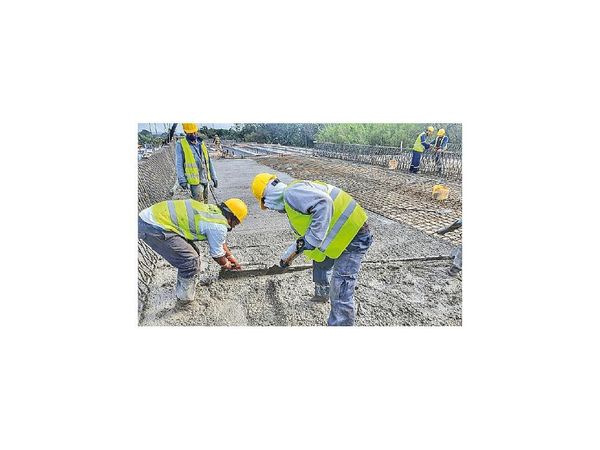 Inician carga de losa del viaducto principal del Corredor Botánico