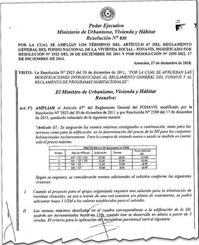 Durand subió precios de  viviendas con justificación en obras cloacales - Nacionales - ABC Color