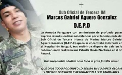 Militar herido en enfrentamiento murió en la noche de ayer