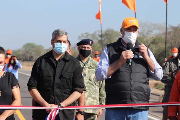 Presidente Mario Abdo: “En dos años hemos podido hacer obras postergadas por 30 años”