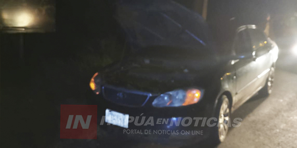 AUTOMÓVIL ROBADO EN BRASIL HABRÍA SIDO UTILIZADO EN ATENTADO CONTRA POLICÍAS