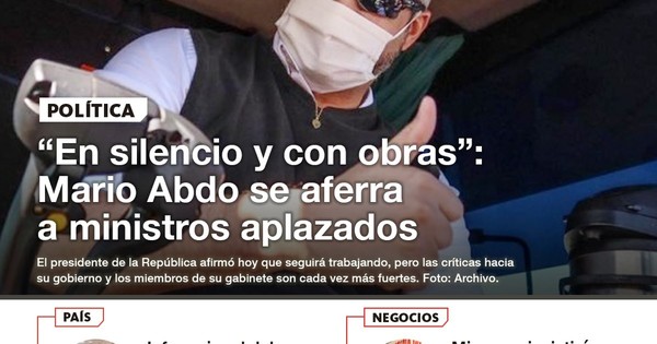 LN PM: Las noticias más importantes de la siesta