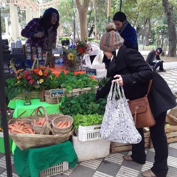 Vuelve la feria de La Red Agroecológica desde mañana en la plaza Italia  - Nacionales - ABC Color