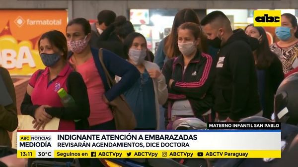 Indignante atención a embarazadas en el Hospital San Pablo - ABC Noticias - ABC Color