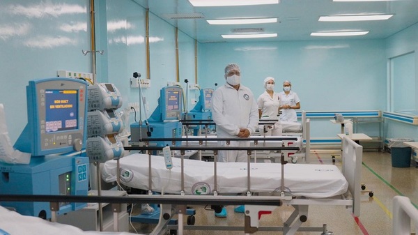 Hospital Integrado de Ciudad del Este recibió 8 camas más de UTI para la lucha contra el Covid-19