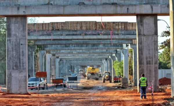 HOY / Se ven significativos avances en las obras del Corredor Vial Botánico