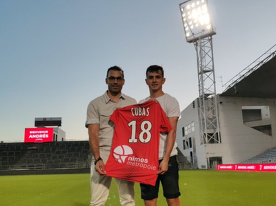 El Nimes Olympique presenta oficialmente a Andrés Cubas