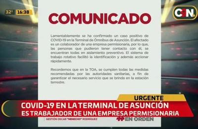 Caso positivo de COVID-19 en la Terminal de Ómnibus de Asunción - C9N