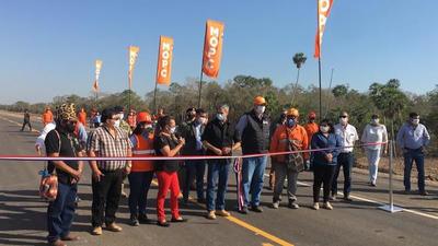 Corredor Vial Bioceánico suma kilómetros en Carmelo Peralta
