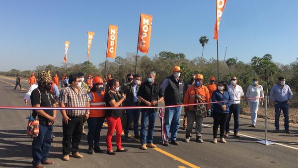 Corredor Vial Bioceánico suma kilómetros en Carmelo Peralta
