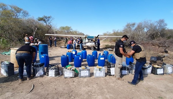 Golpe al Narcotráfico: Incautan 325 kilos de cocaína.