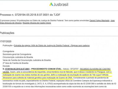 Exhumarán restos de Alfredo Stroessner para ADN de filiación