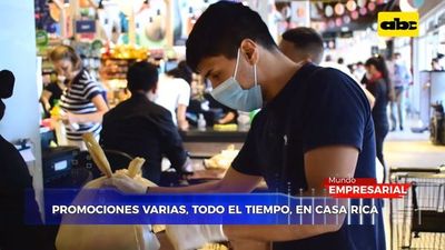 Mundo Empresarial: Promociones varias, todo el tiempo, en Casa Rica - Mundo empresarial - ABC Color