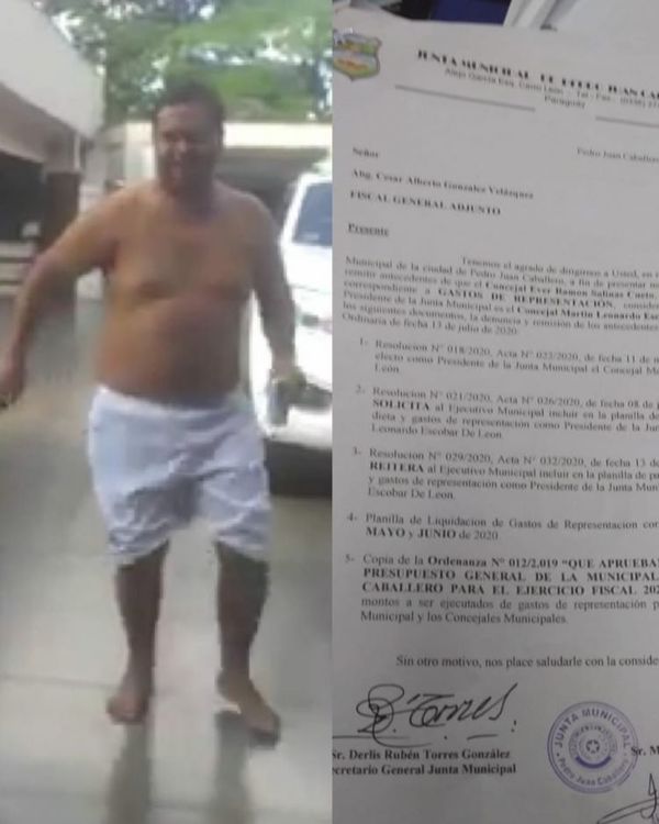 AUDIO: Tras lágrimas de cocodrilo, concejal Martín Pocho pide más G. 2 millones a la Municipalidad