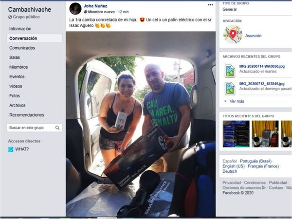 Sitio de trueque se vuelve un boom para negociar en pandemia