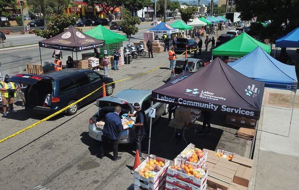 Heladeras comunitarias en Los Ángeles: comida gratis para los más necesitados - Mundo - ABC Color