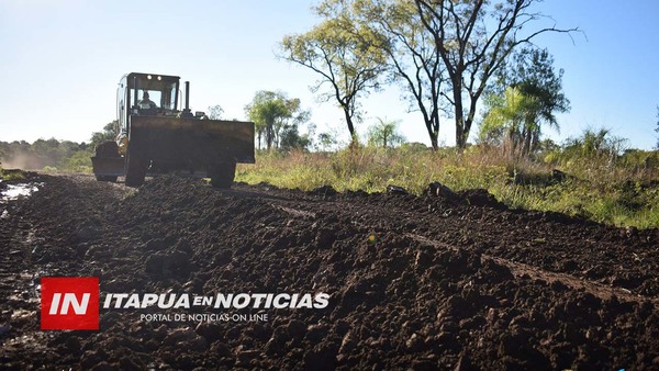 INTERVENCIÓN DE CAMINOS VECINALES EN SAN JUAN DEL PNÁ.