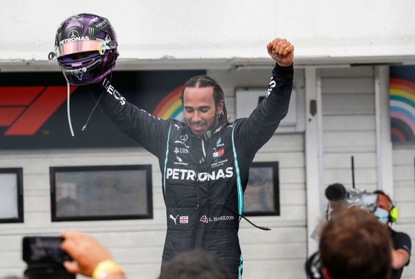 Hamilton gana en Hungría  - Automovilismo - ABC Color