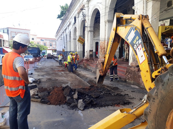 Calle Estados Unidos se cerrará para trabajos de desagüe cloacal desde este lunes