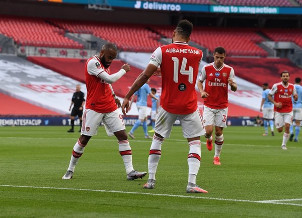 Los 18 toques que hizo el Arsenal para uno de sus goles ante el Manchester City