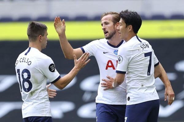 Doblete de Kane frente al Leicester - Fútbol - ABC Color